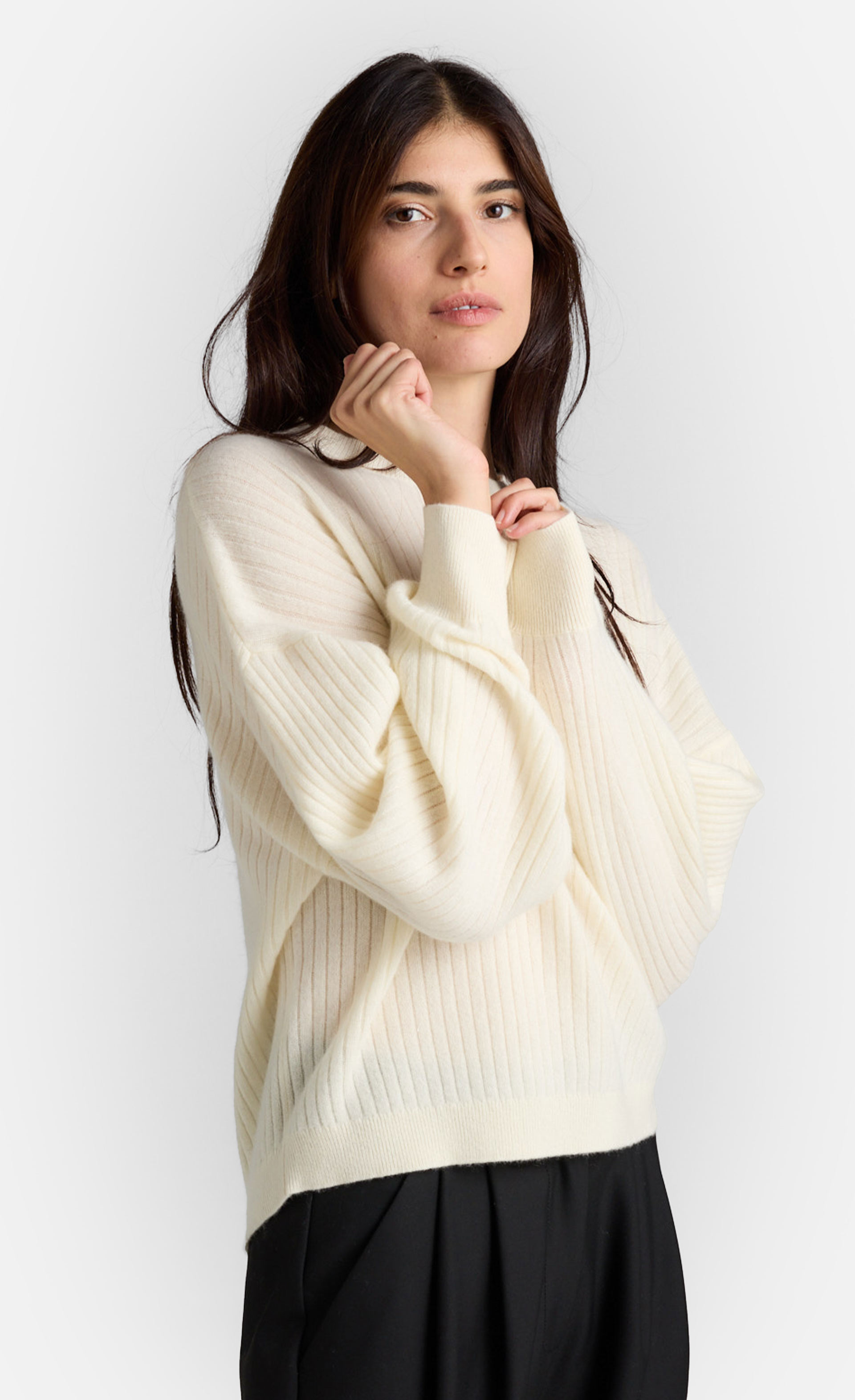 Babsi - Kaschmir Strickpullover