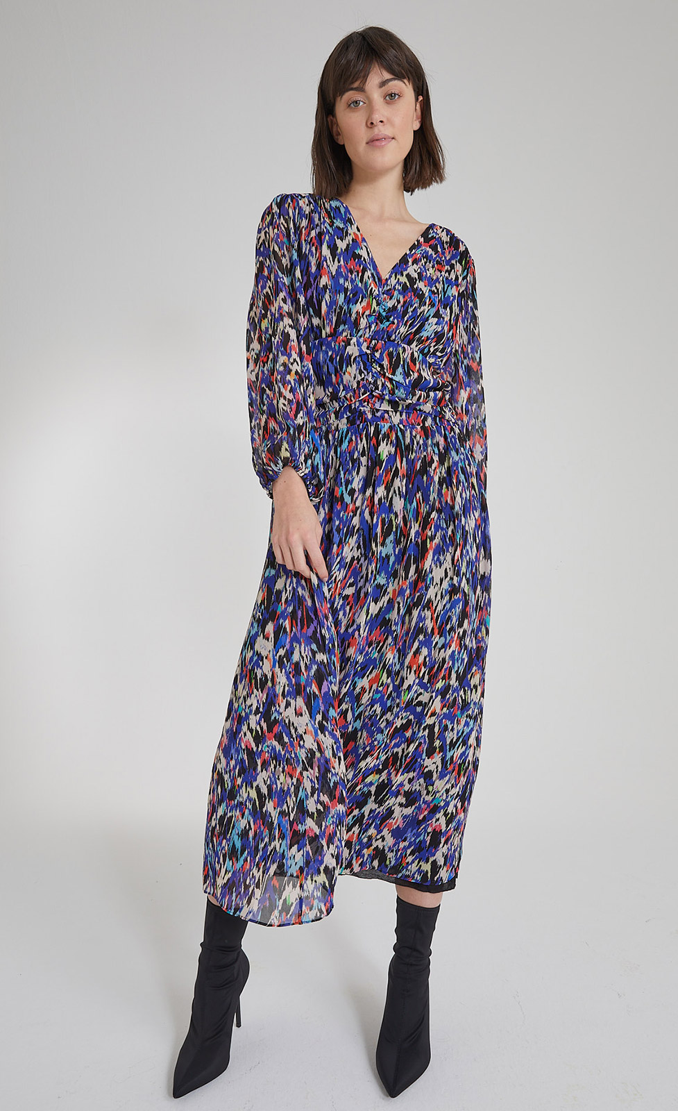 Deane - Viskosekleid mit Print