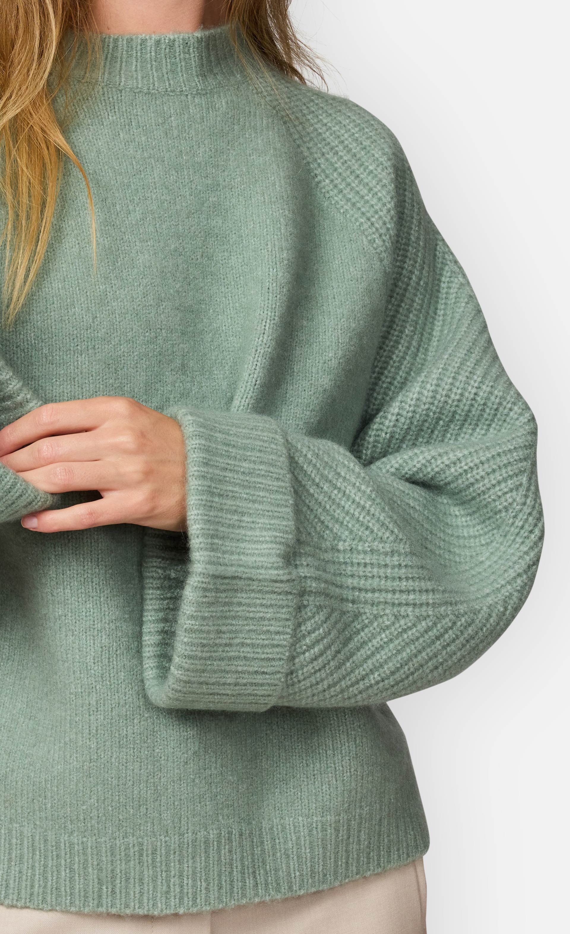 Kamilly - Pullover aus Wolle mit weiten Ärmeln