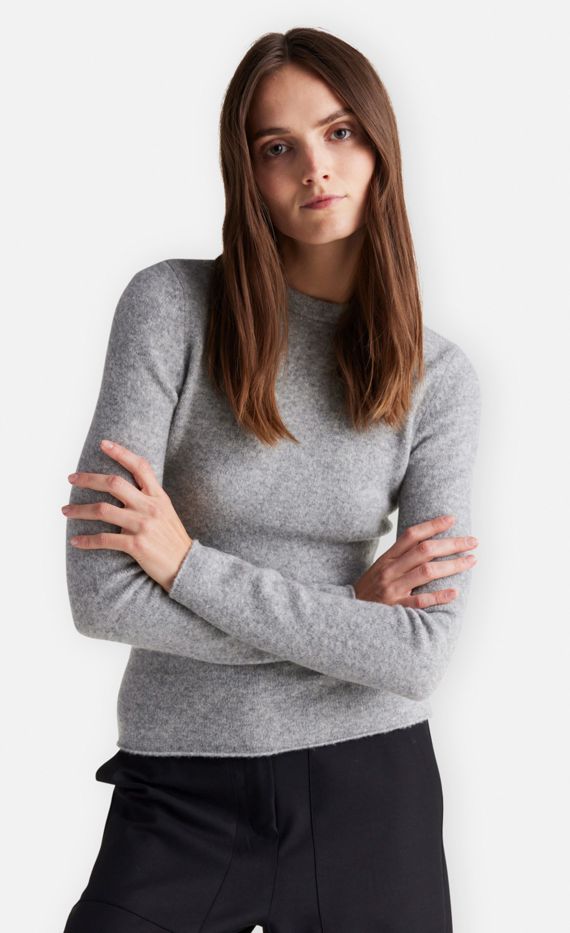 Holdine - Schmaler Pullover aus Wollgarn