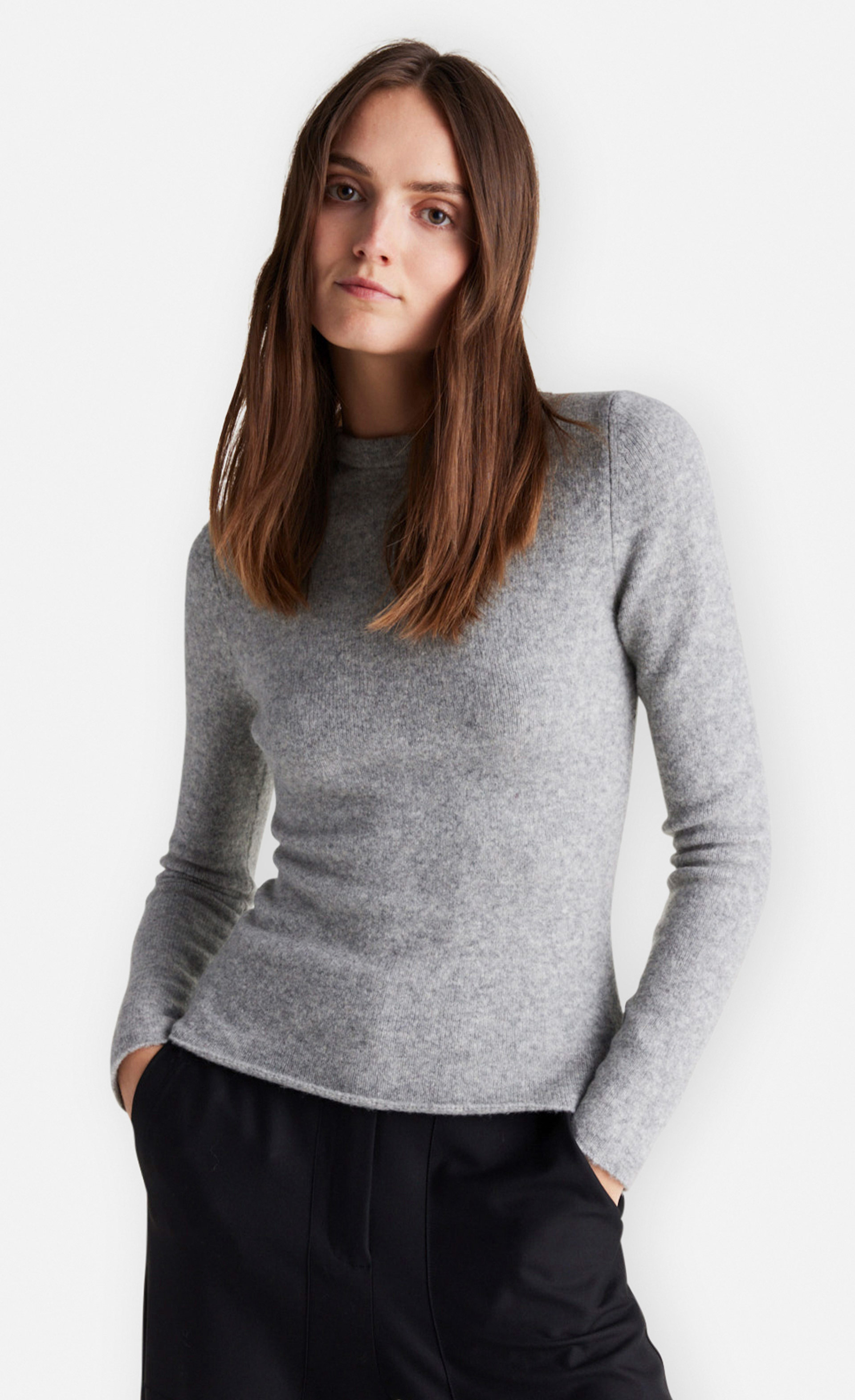 Holdine - Schmaler Pullover aus Wollgarn