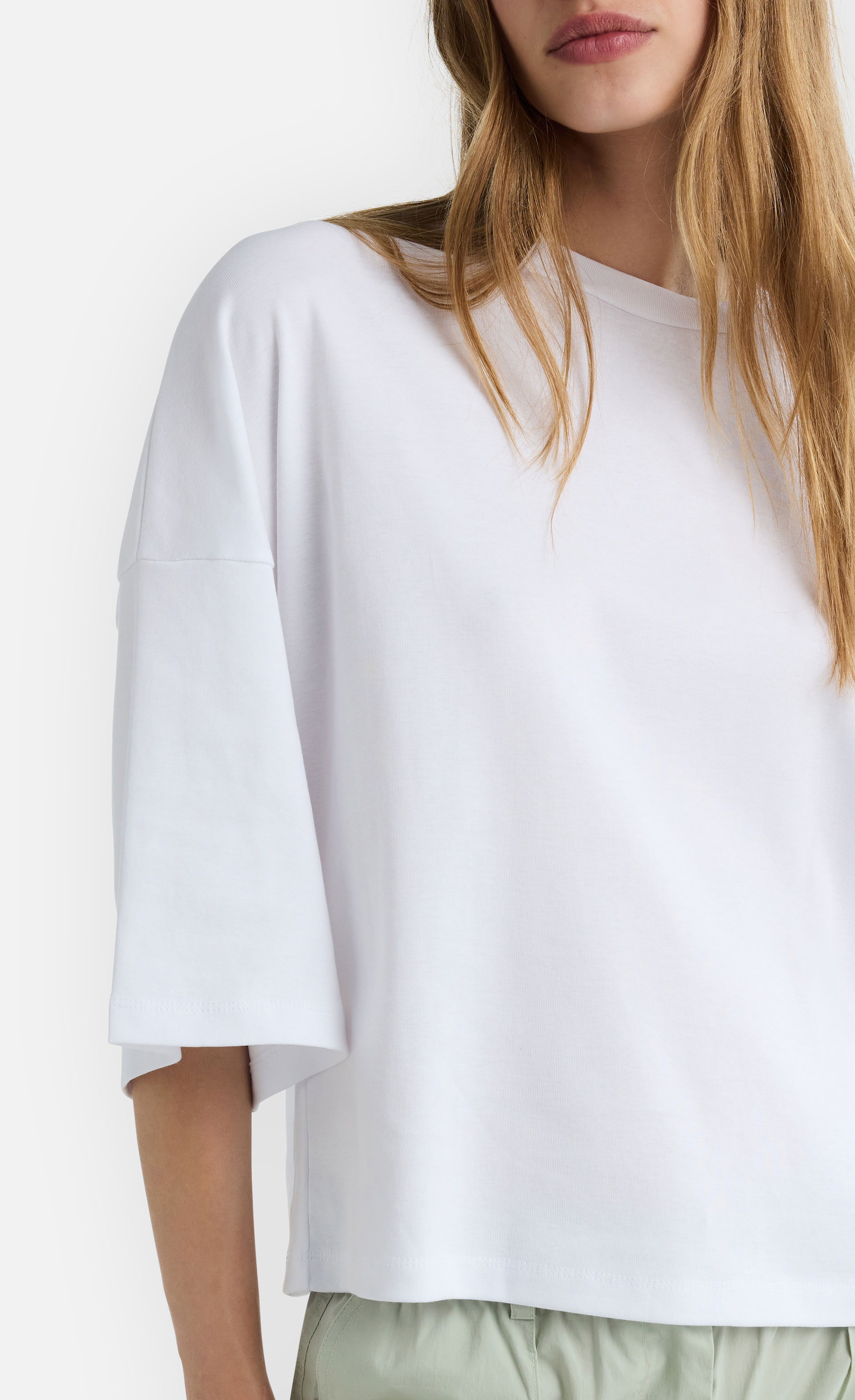 Lüdena - Oversized T-Shirt aus Baumwolle