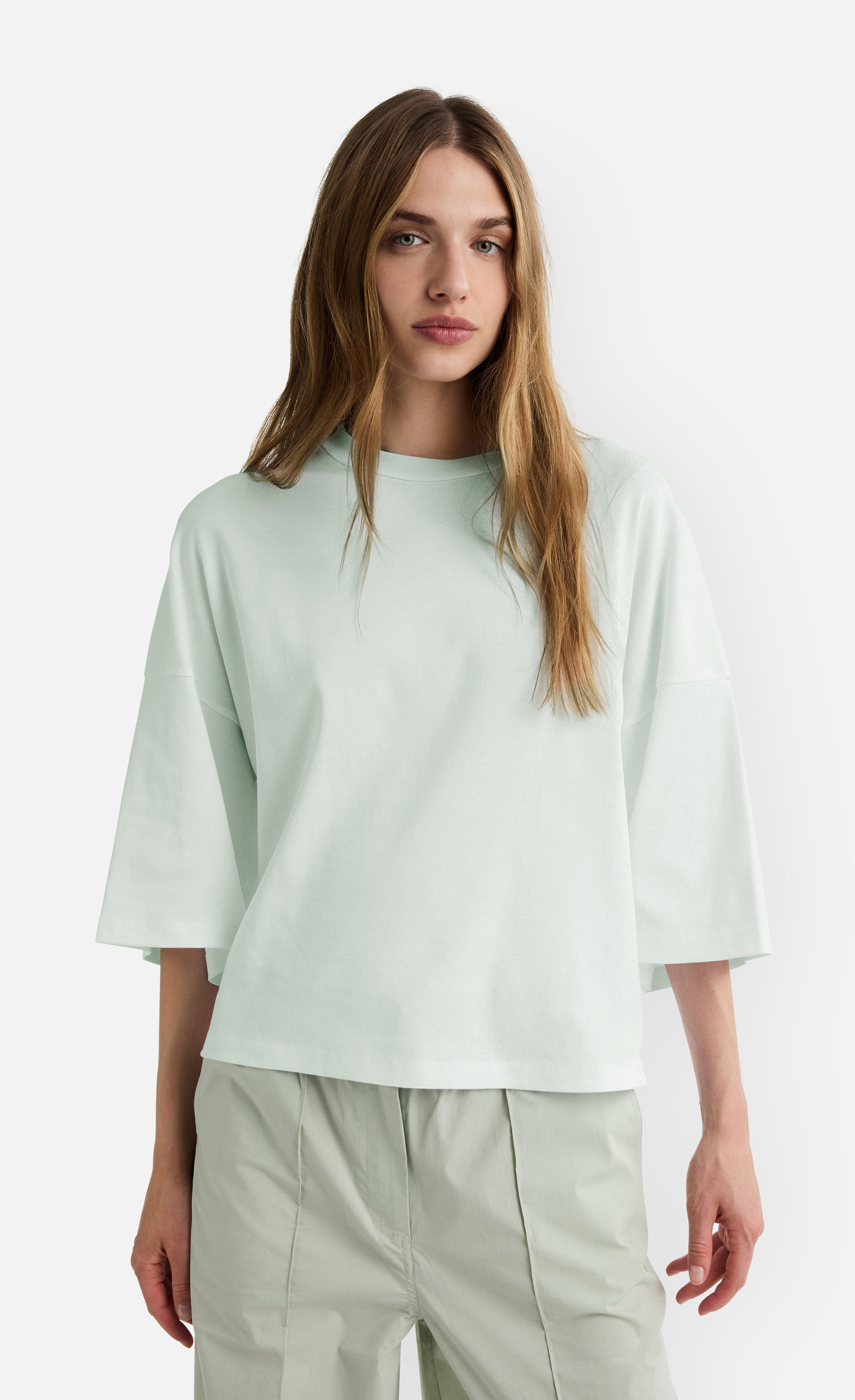 Lüdena - Oversized T-Shirt aus Baumwolle