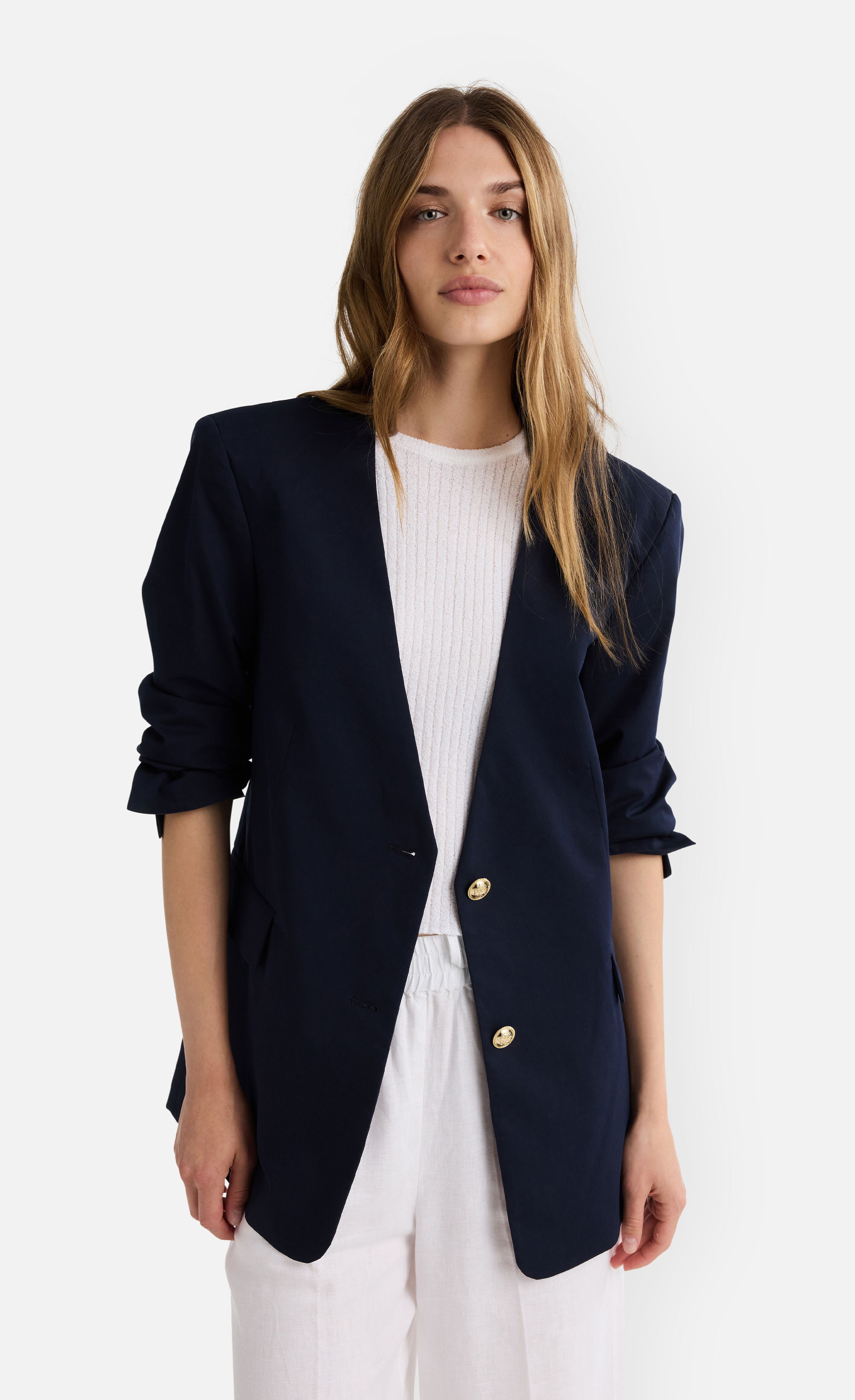 Arsina - Blazer aus Baumwoll Material