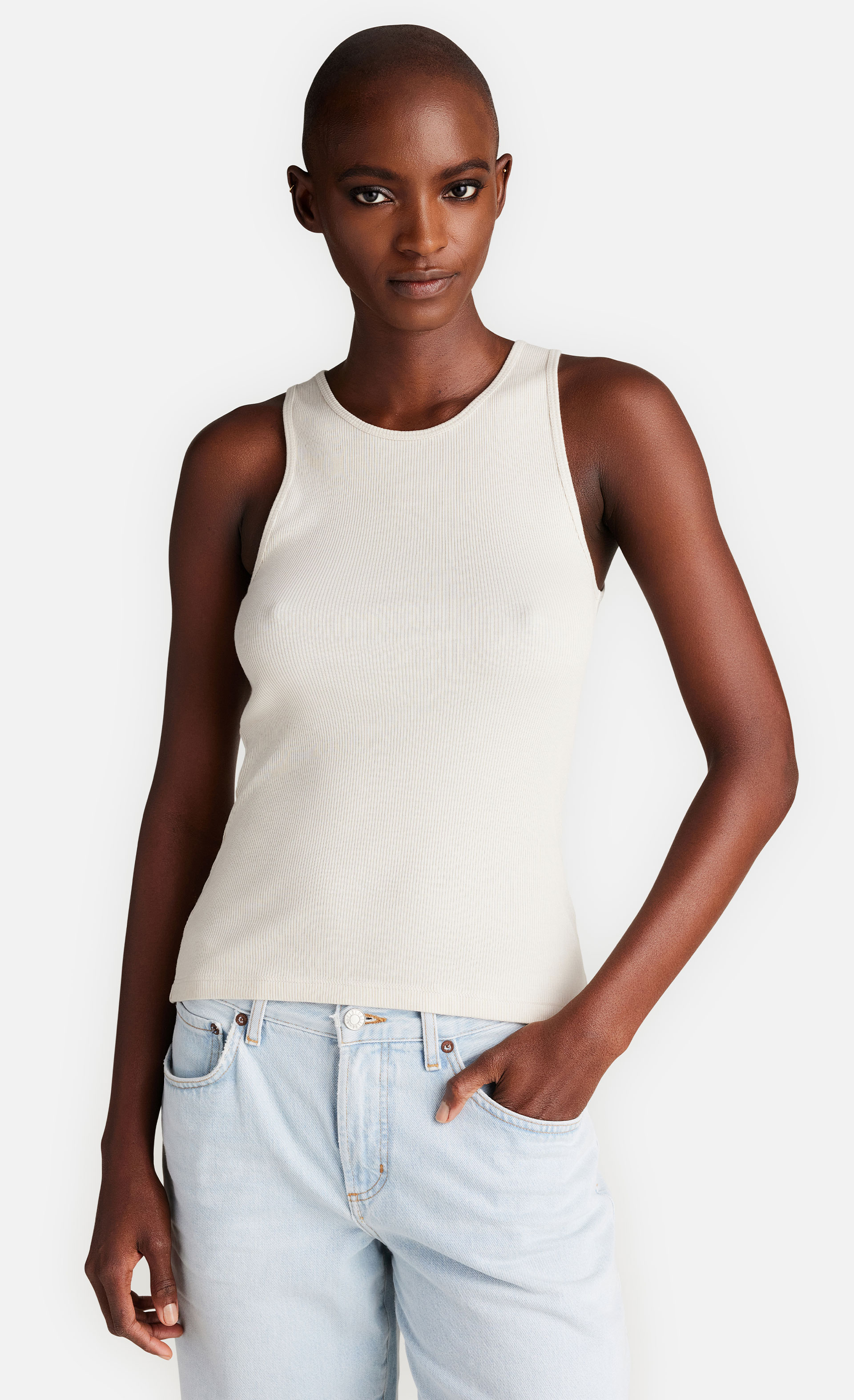 Fibiane - Ripptop mit American Neckline