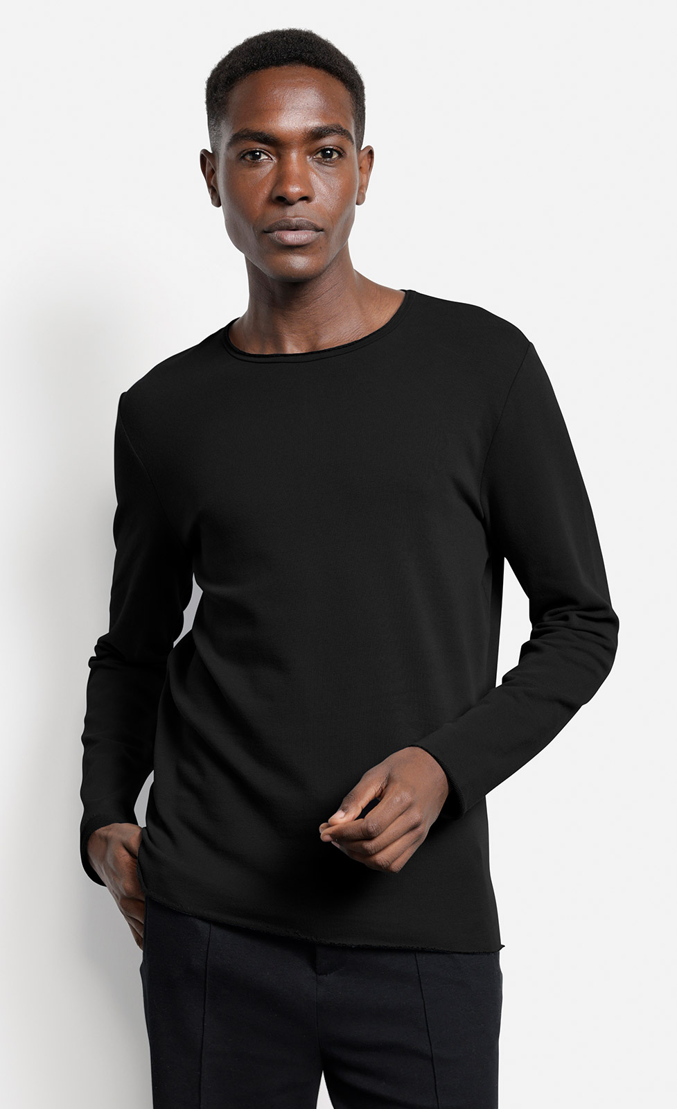 Frankon - Langarmshirt aus Bio-Baumwollsweat