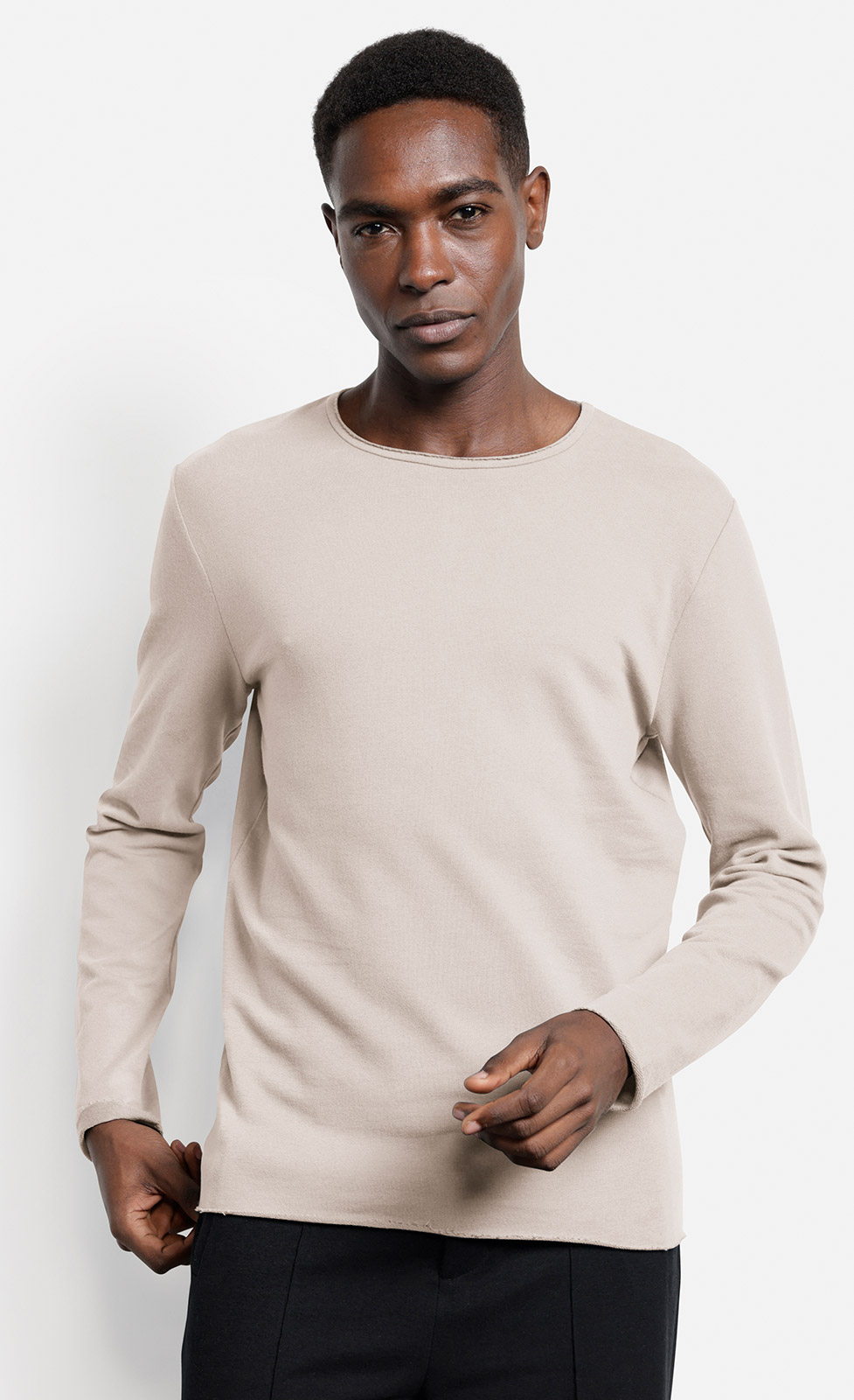 Frankon - Langarmshirt aus Bio-Baumwollsweat