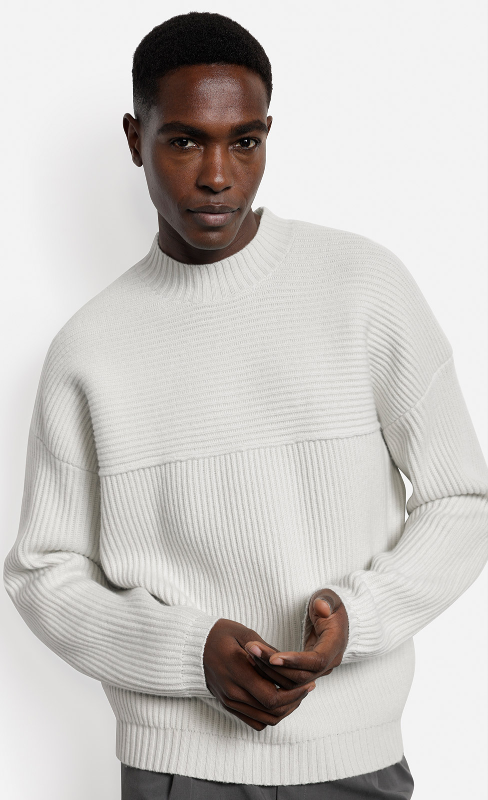 Bennos - Gerippter Strickpullover