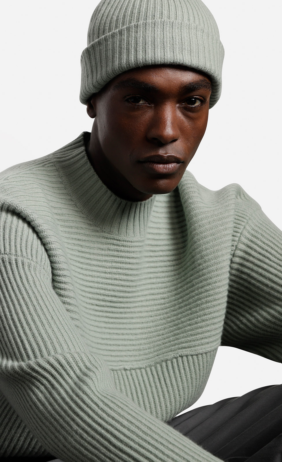 Bennos - Gerippter Strickpullover