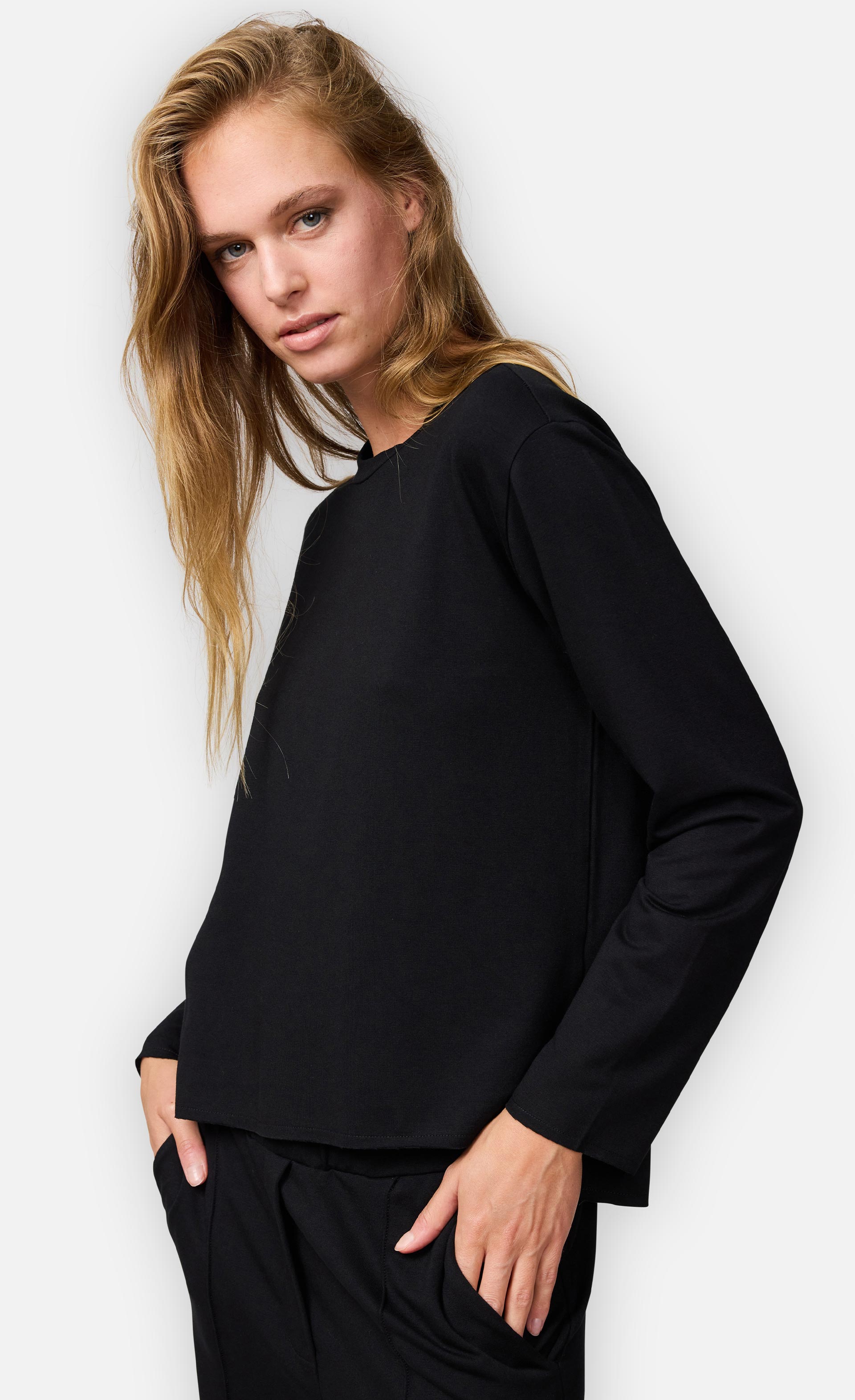 Violettene---Sweatshirt-aus-Viskose