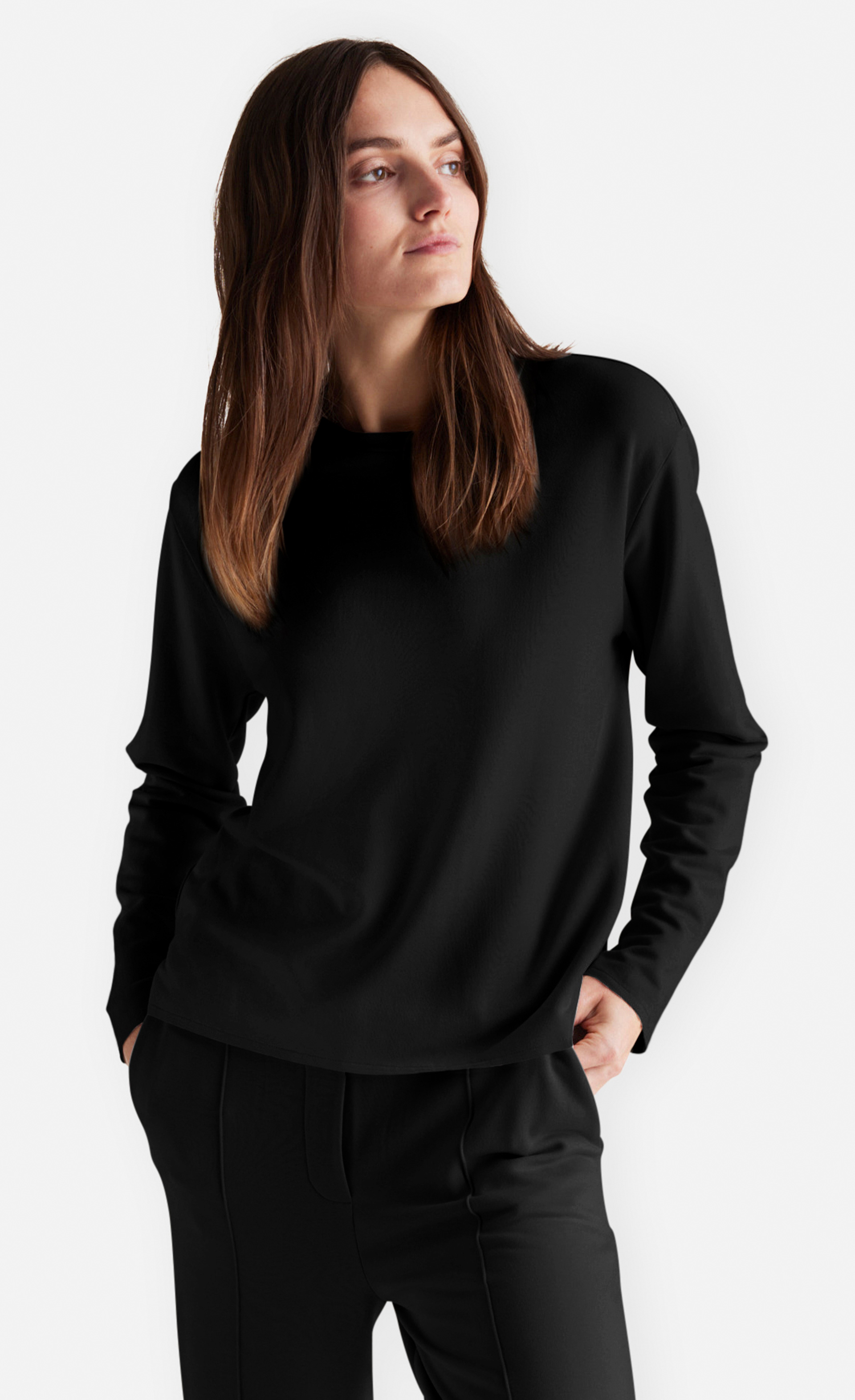 Violettene---Sweatshirt-aus-Viskose