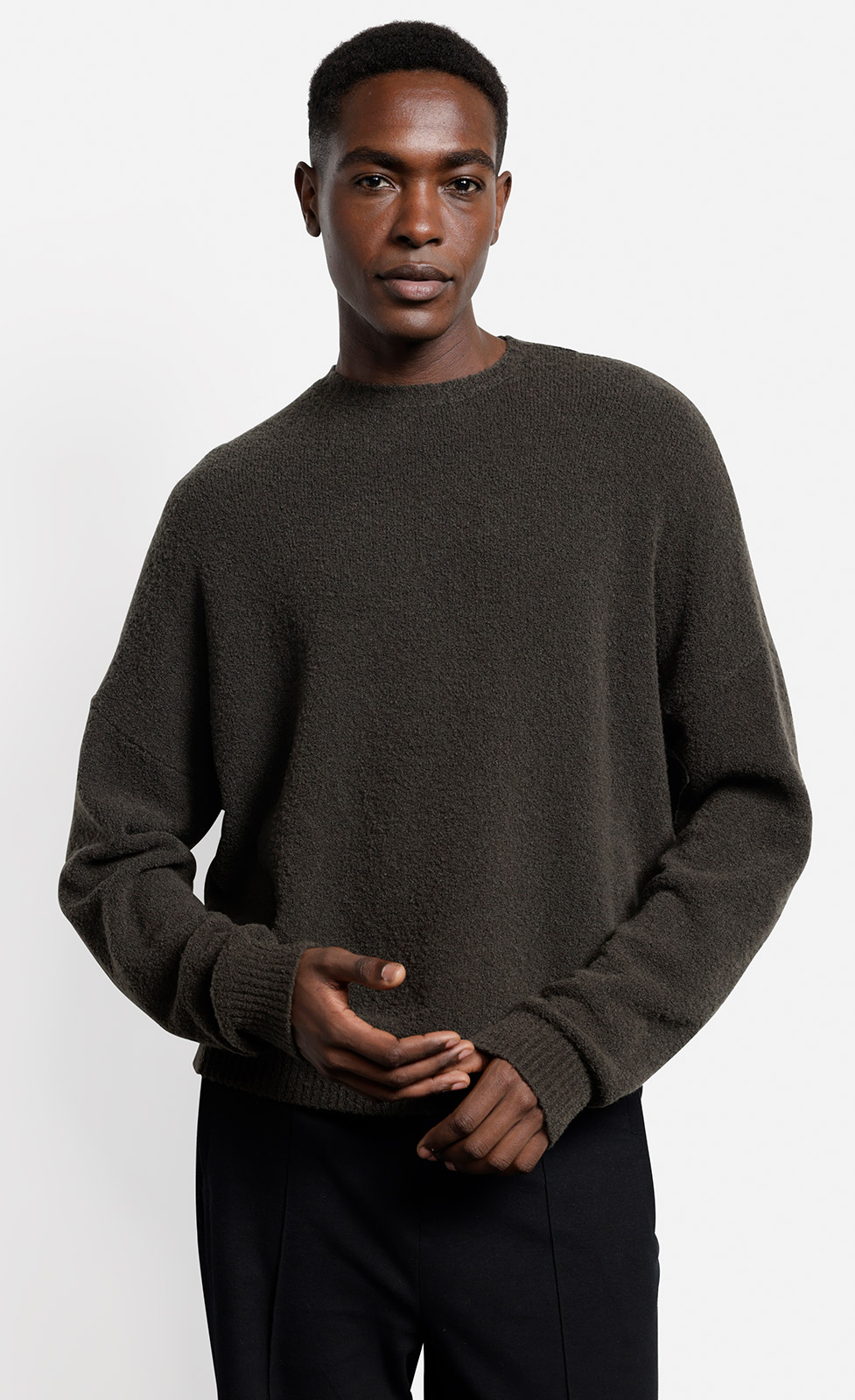 Edoso---Pullover-aus-Boucl~~garn